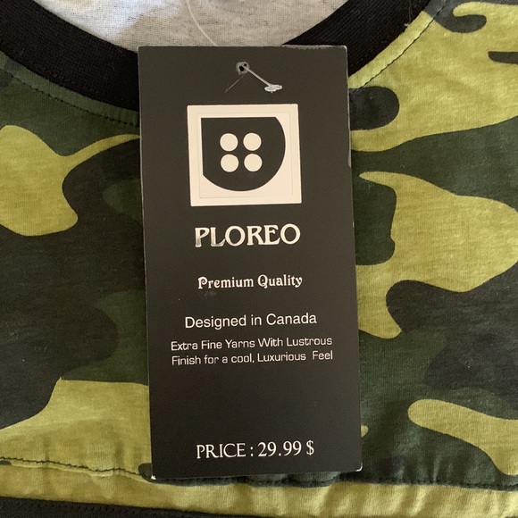 ✨NWT PLOREO premium quality camo T-shirt - size 2XL - Picture 4 of 7